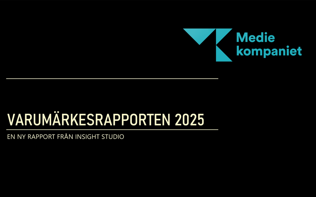 Varumärkesrapporten 2025