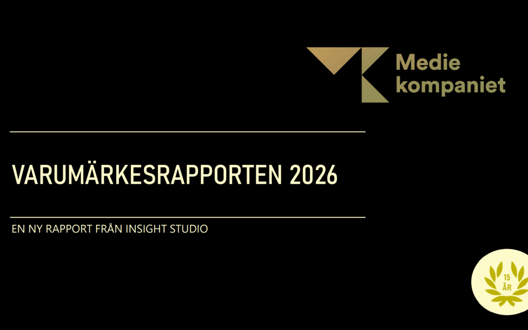 Varumärkesrapporten 2026